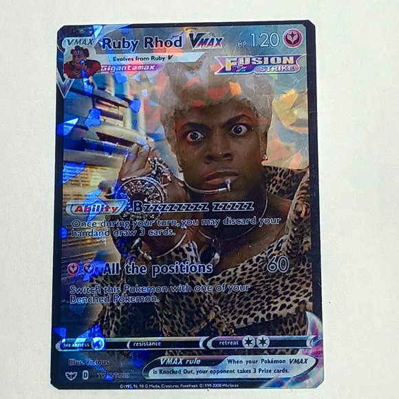 Ruby Rhod Fifth Element Pokemon Card - Picture 1 of 9